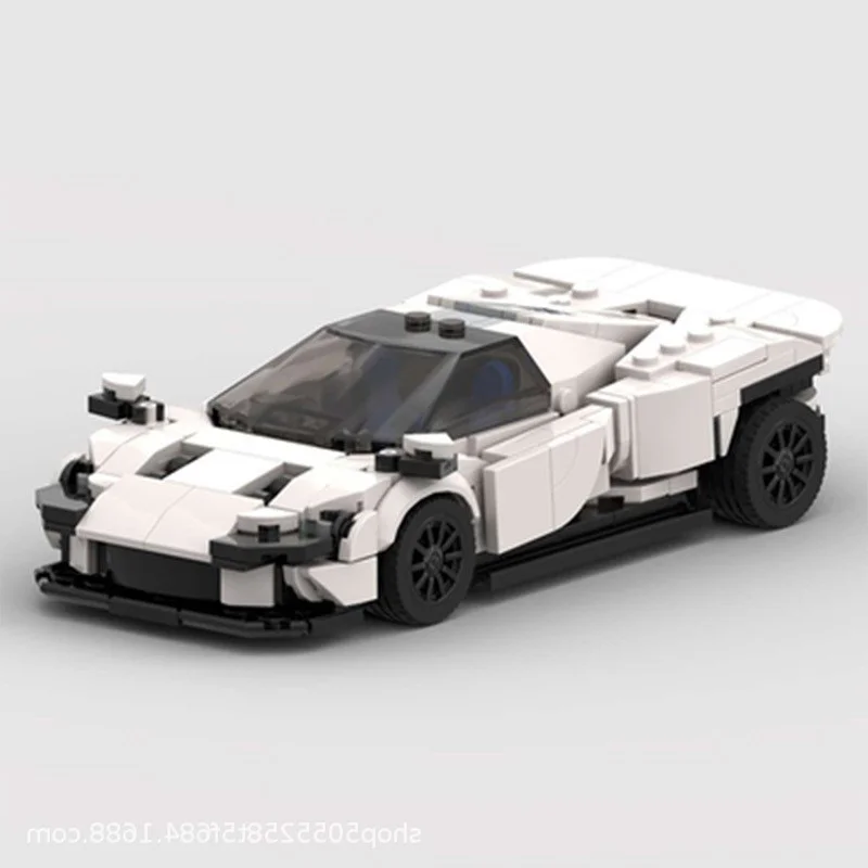 MOC блоки Совместимые с LEGOs Ferraris SP3 модели автомобиля монтажный блок игрушки