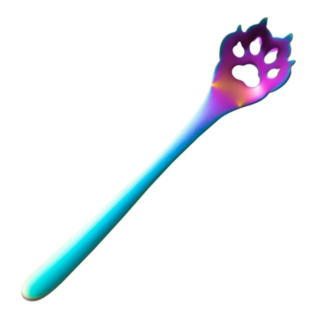 

Кофейная ложка нержавеющая сталь забавная кошачья лапа