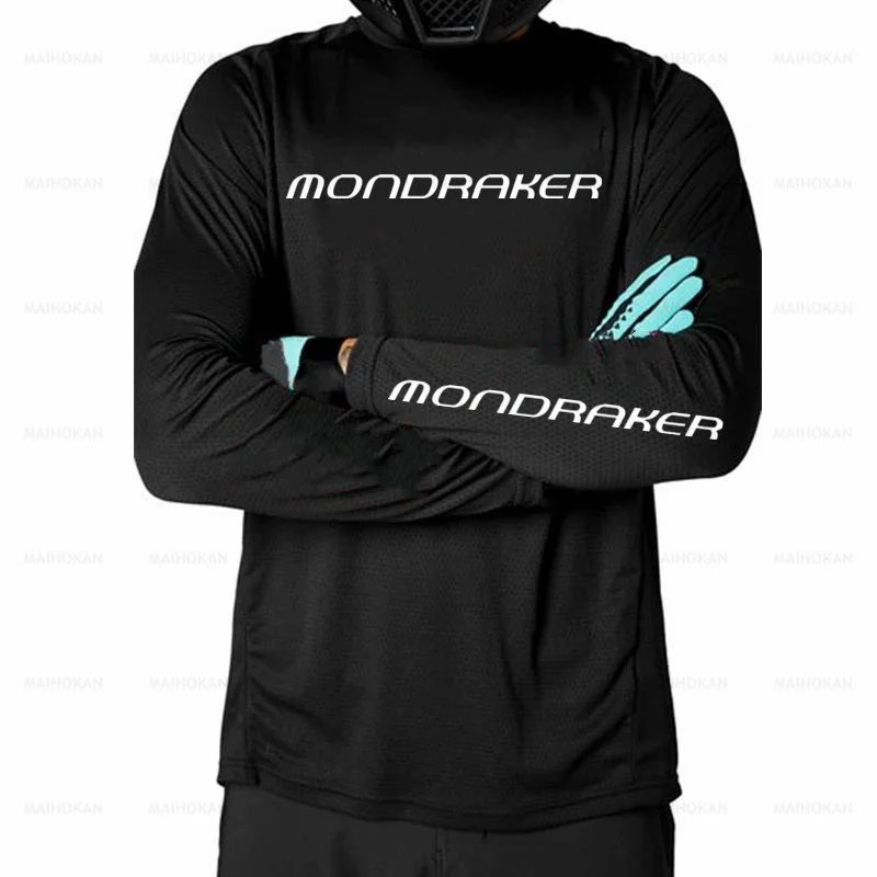 

Новинка 2022, горный велосипед MONDRAKER для мотокросса, горный велосипед MX, горный велосипед DH Maillot, Мужской Быстросохнущий Джерси для гонок