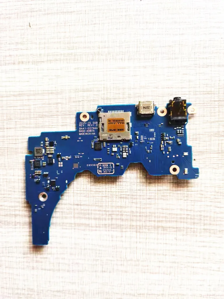 Оригинальная плата для Samsung NP950QCG 950QCG AUDIO USB Type-c Wlan Board BA41-02794A BA92-20187A работает хорошо