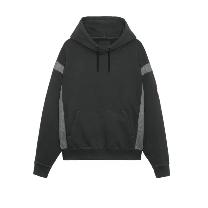 

LIFE CAVEMPT 2023ss Men Hooded Sweatshirts Street Wear Grey Higherquality Spliced Accommodative Colths Women Hoodie