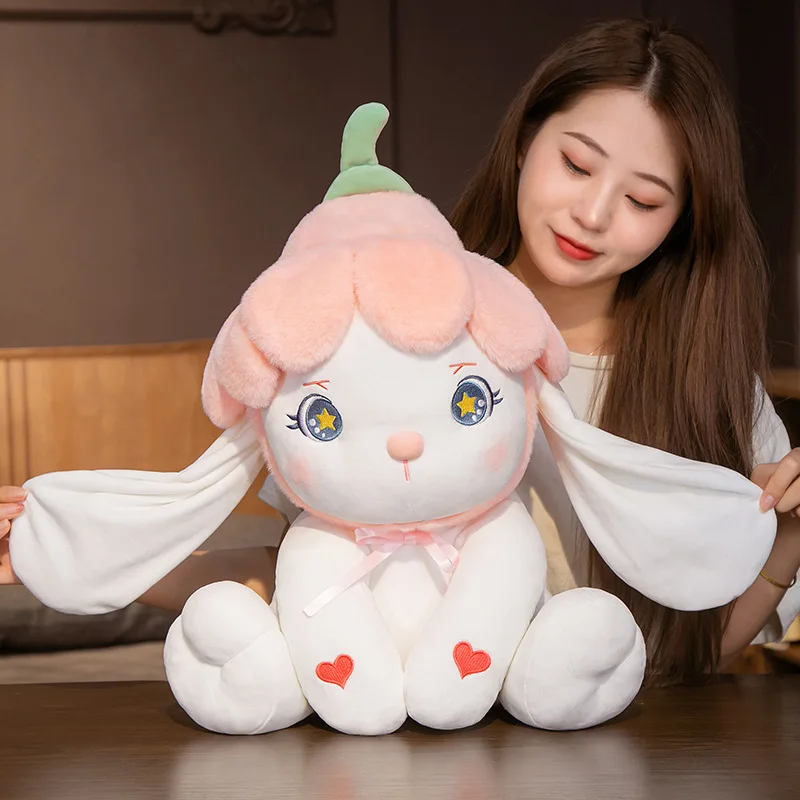 

2022 children comfort sleeping doll plush toy Cute bunny doll 26/42/55cm toys for children boys and girls birthday gifts