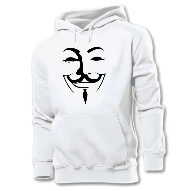 

Anonymous V For V-Vendettas Design Unisex Sweatshirt Hoodie Tops