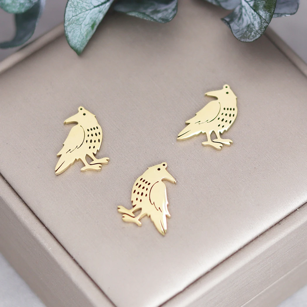 Подвески в виде летающей птицы для изготовления ювелирных изделий