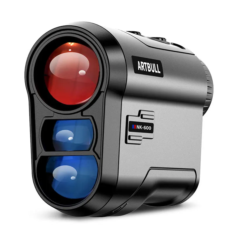 Golf Rangefinder with Slope ON/Off,Flag Lock Pulse Vibration Range Finder 6X Magnification Golf Accessories for Men