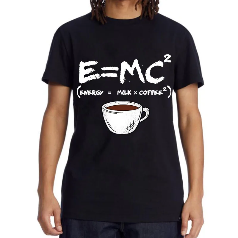 

2023 Summer New Men's and Woman's High Quality T-shirts Coffee Print for Men Unisex Loose Summer Casual O Neck Male Tee Tops