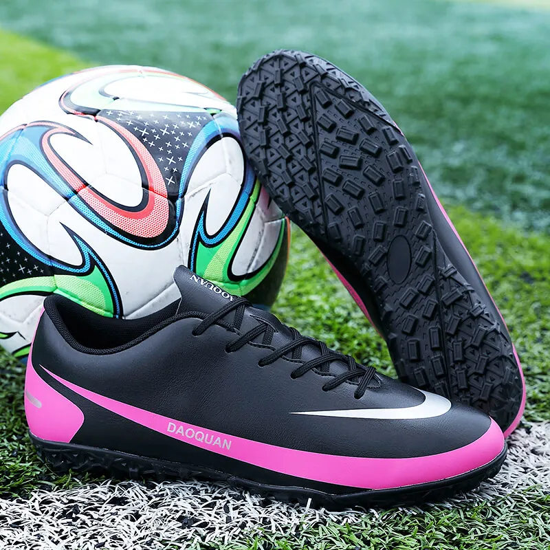 Quality Football Boots Wholesale C.Ronaldo Soccer Shoes Assassin Chuteira Campo TF/AG Football Sneaker Futsal Training Shoes images - 4