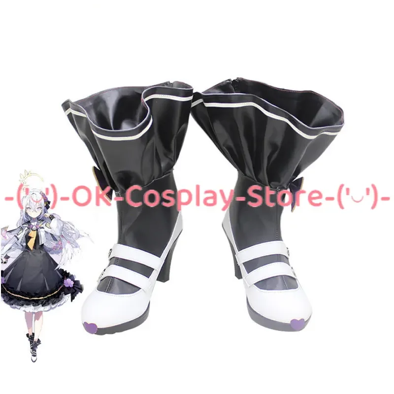 Sirasu Azusa обувь из искусственной кожи для косплея аниме-игра синий архив реквизит