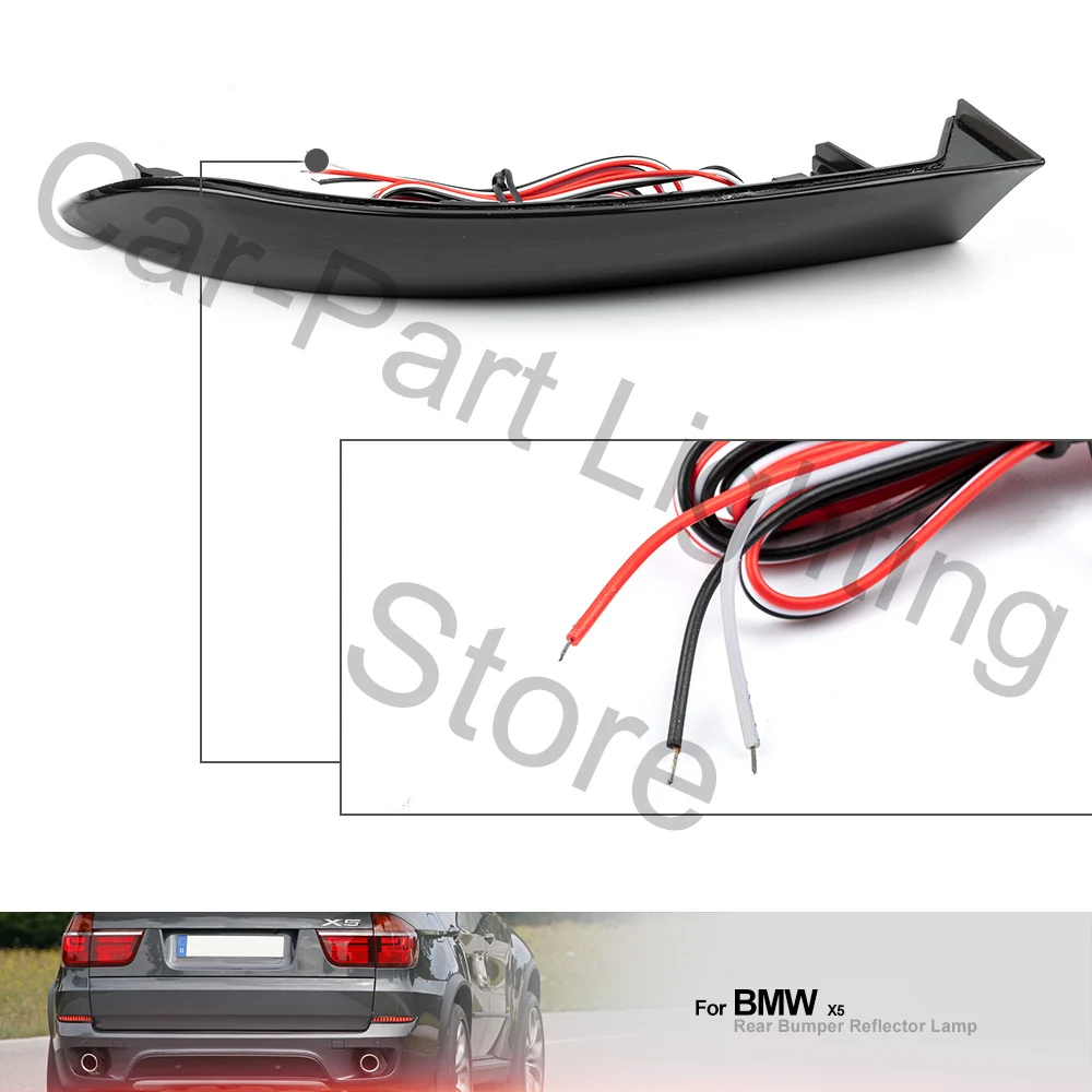 2 шт. детали для заднего бампера BMW X5 E70 LCI 2010-2013 Вт/o M