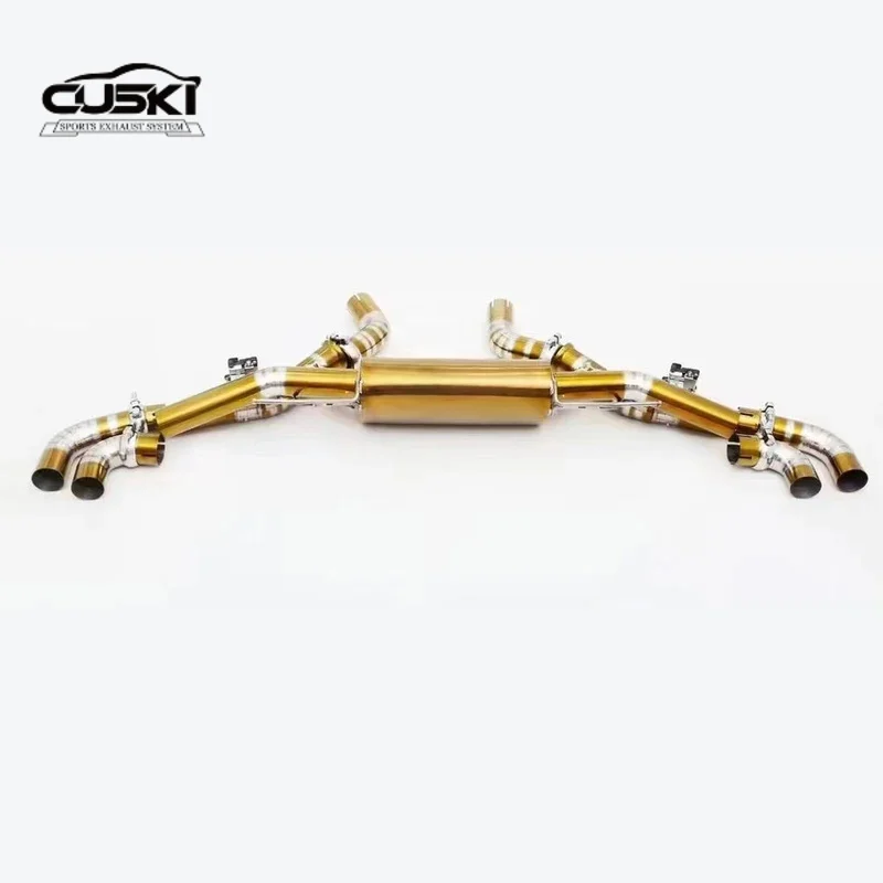 Pertains to Aston Martin DBX707 V8 4.0T 2022-2024 выхлопная труба с клапаном Фитинги для модификации