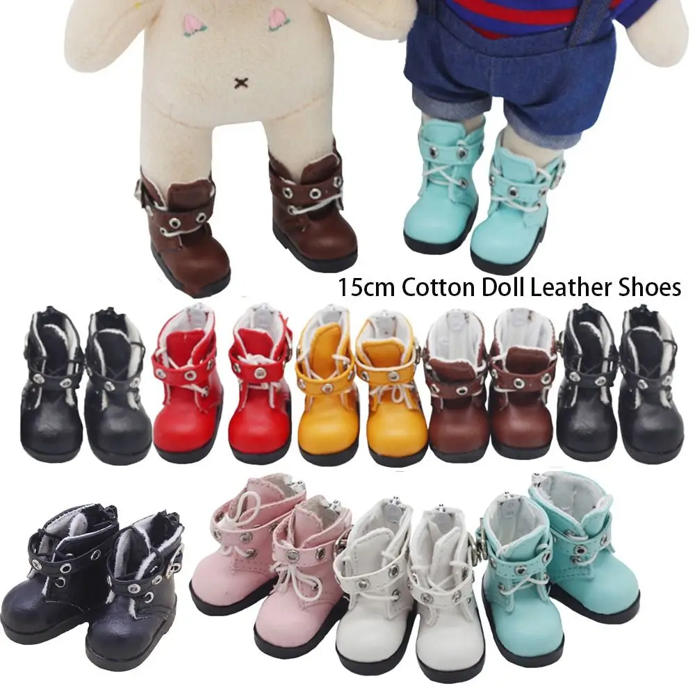 

4,5*2 см модная 15 см хлопковая кожаная обувь для куклы 1/6 BJD повседневные сапоги Декор Кукла Одежда Аксессуары