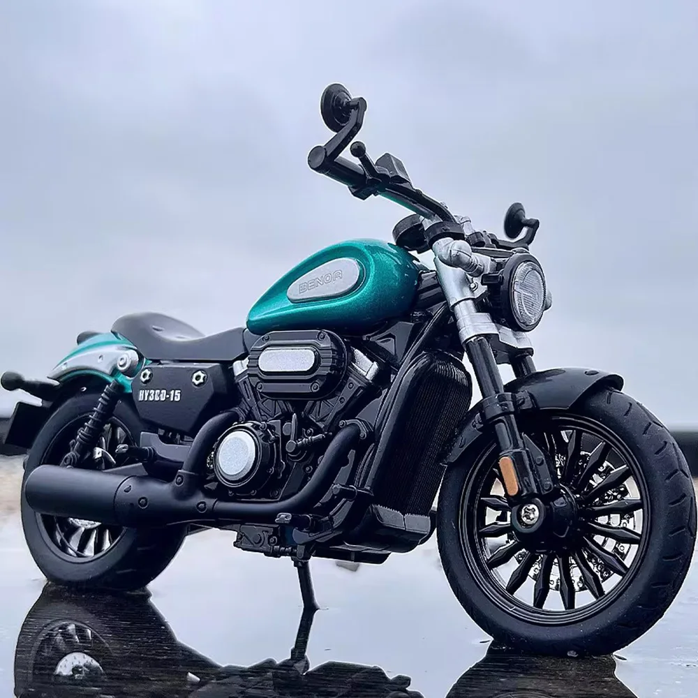 Масштаб 1/12 Модель Мотоцикла Benda Chinchilla BD300 Литой Под Давлением Металлический
