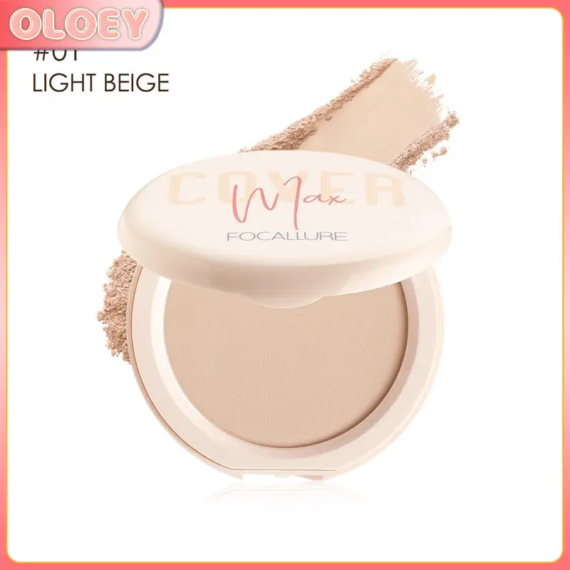 

Face Powder Foundation Pressed Concealer Loose Powder Wet Dry Compact Oil Control Waterproof Long-lasting Matte Cosmetic TSLM2