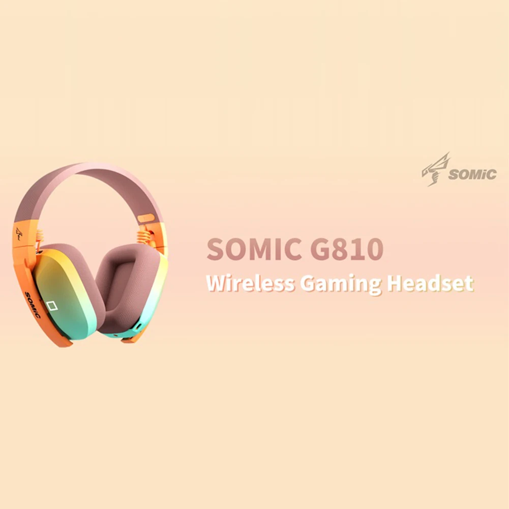 

Gamer Headphone 3 Modes Connection Wireless Gaming Earphones with Microphone Bluetooth-compatible 2 Sound Effects