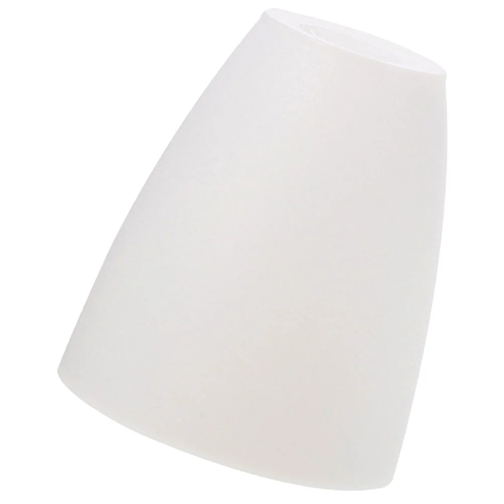 

Bevel Plastic Lampshade White Chandelier Light Fixture Floor Replacement Bedroom