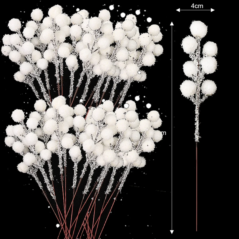 

Искусственные рождественские ягоды 200 штук