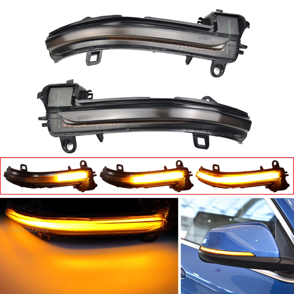 2X для BMW1 2 3 4 серии X1 F20 F21 F22 F30 F31 F34 F32 E84 i3 светодиодный динамический поворотный