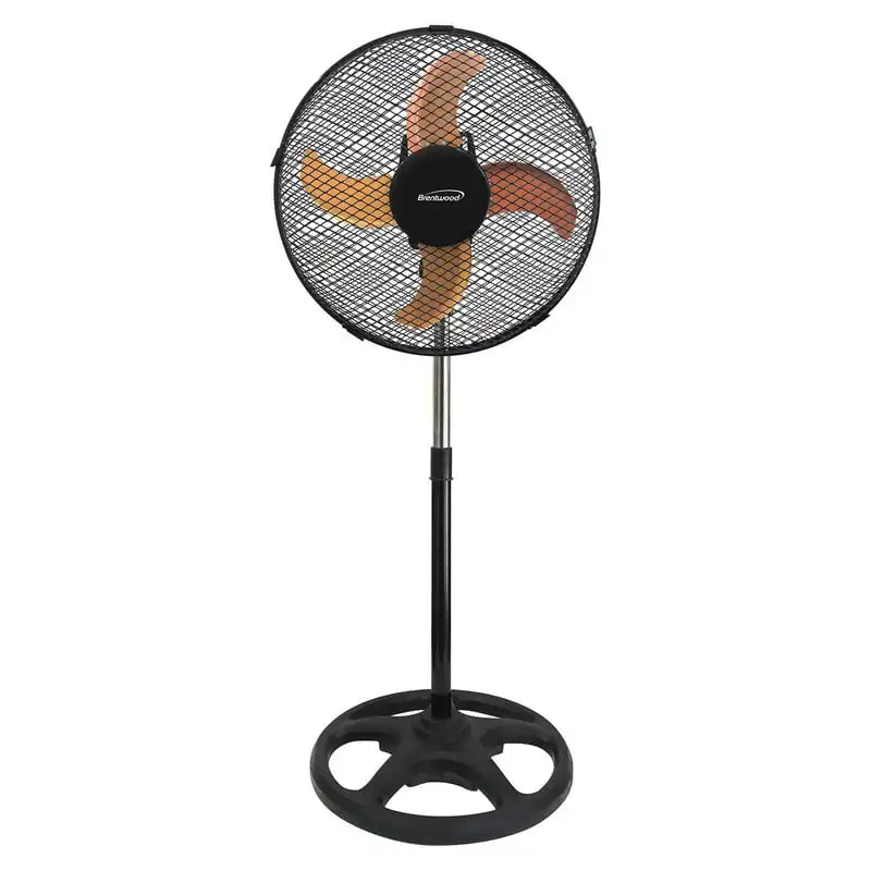 

Speed 12 in Oscillating Stand Fan in Black