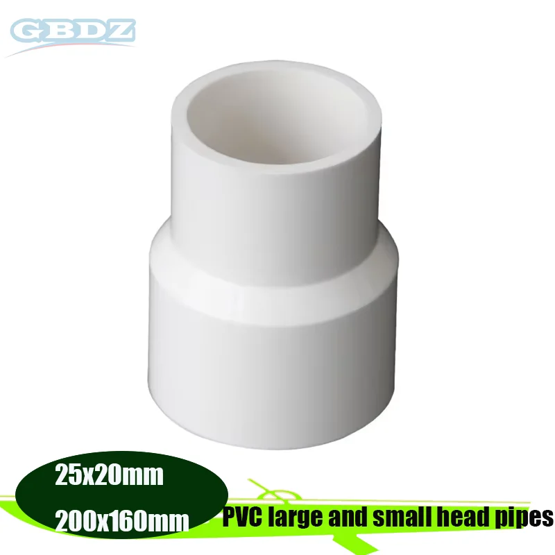 

25/32/40/50/63/75/90/110/125/200 мм ПВХ прямые переходники Водяная трубка Адаптер для аквариума Фитинги для садового ирригационного шланга