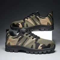 camouflage sneakers mens indestructible steel toe work shoes anti smash anti puncture combat safety shoes for men footwear %d0%ba%d0%b5%d0%b4%d1%8b