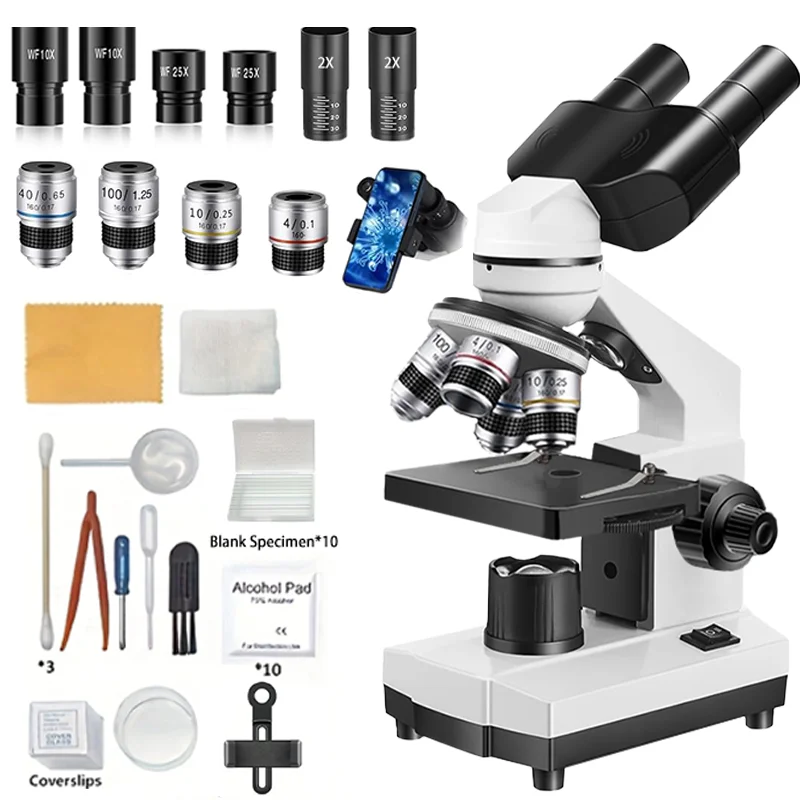 

Бинокулярный микроскоп Sino Optical 40X-5000X