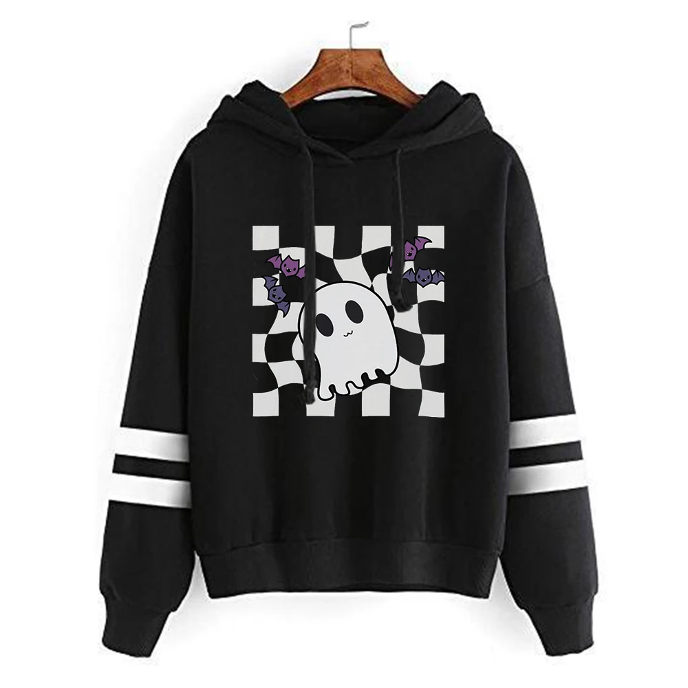 

Retro Halloween Sweatshirt Ghost Winter Clothes Vintage Ghost Halloween Hoodie Retro Fall Women Clothing Aesthetic m
