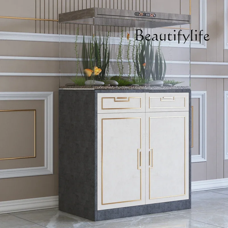 Светильник роскошный шкаф для аквариума Европейский супербелый фильтров с