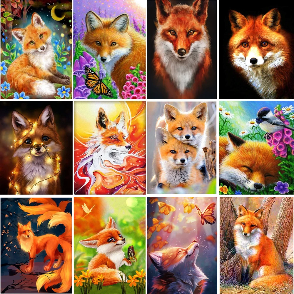 Набор для алмазной живописи взрослых 5D полное сверление круглые алмазные