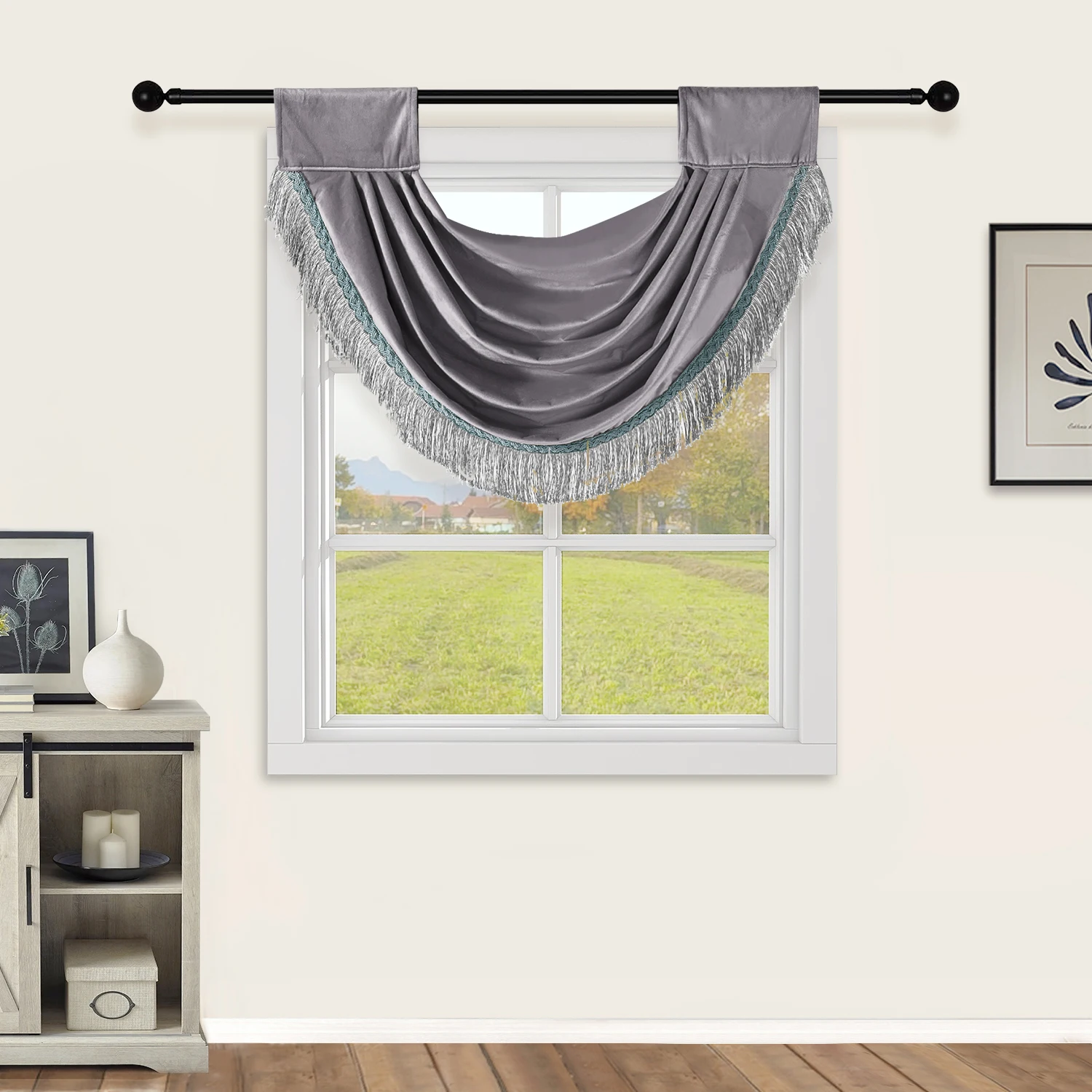 Плотная занавеска LOZUJOJU в европейском стиле балдахин с кисточкой для маленьких