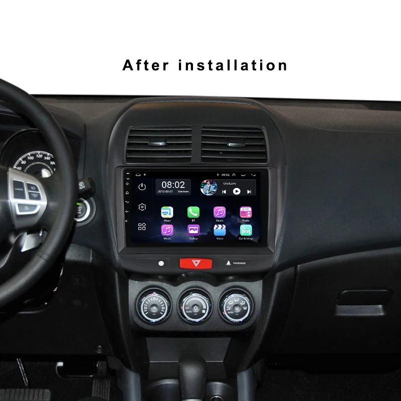 Автомагнитола 2DIN Android 11 для Mitsubishi ASX 2010-2017 2018 2019 2020 GPS-навигация мультимедийный