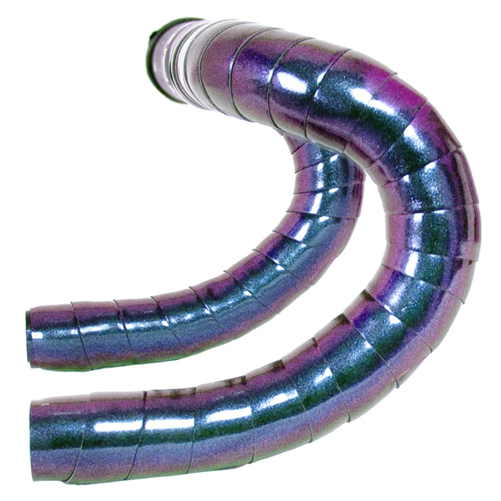 

Light Reflective Dazzle Cycling Bar Tape PU Leather Colorful Bicycle Fork Grip Tape Road Bike Noctilucent Speed Handlebar Tapes