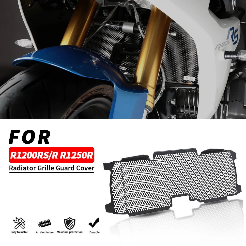 

For BMW R 1200 R 1200 RS 1250 1250 R R1200RS R1200R R1250R 2015 2016 2017 2018 2019 Radiator Guard Protector Grille Grill Cover