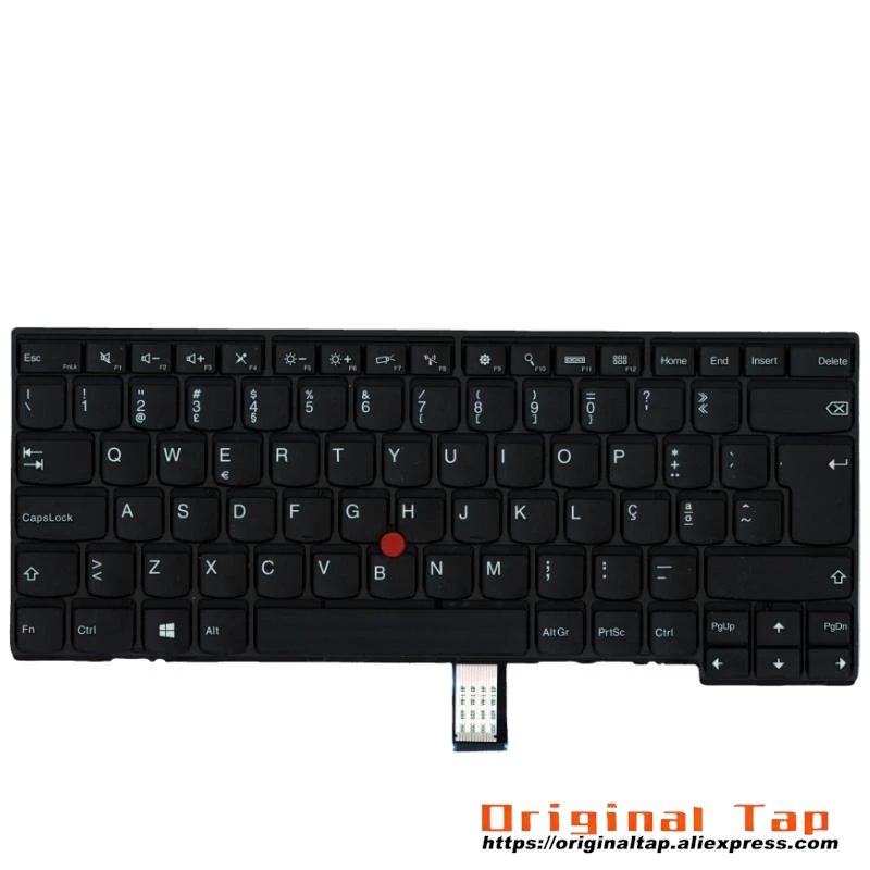 Фото Португальская клавиатура PT для Lenovo Thinkpad L440 L450 L460 T440 T440s T431s T440p T450 T450s T460 04Y0846 00HW898 04Y0884 №2