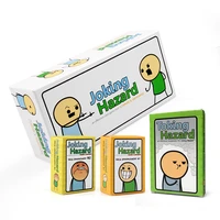 spot north america hot selling board game card joking hazard tabletop card game children adult camping party game toy