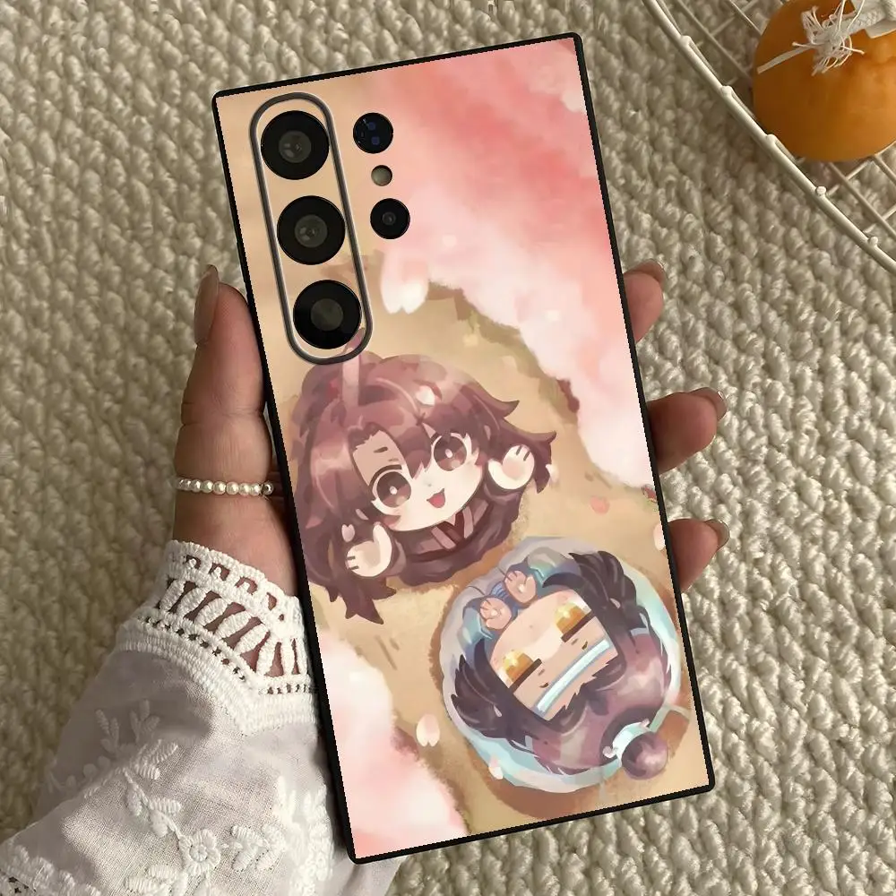 Фото Популярный аниме-чехол Mo Dao Zu Shi для Samsung Galaxy S26 S25 S24 S23 S22 S21 S20 Plus Ultra Note20, мягкий, черный №4