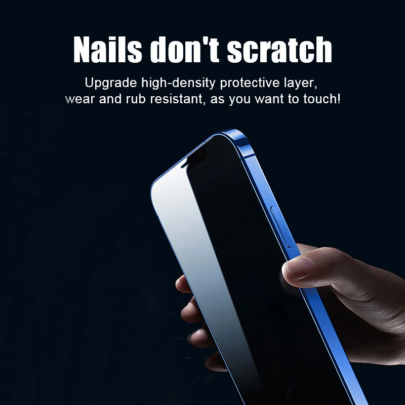 2 шт. для iPhone 15 pro 13 mini 14 plus 11 12 X XR XS MAX защита от синего света закаленное стекло