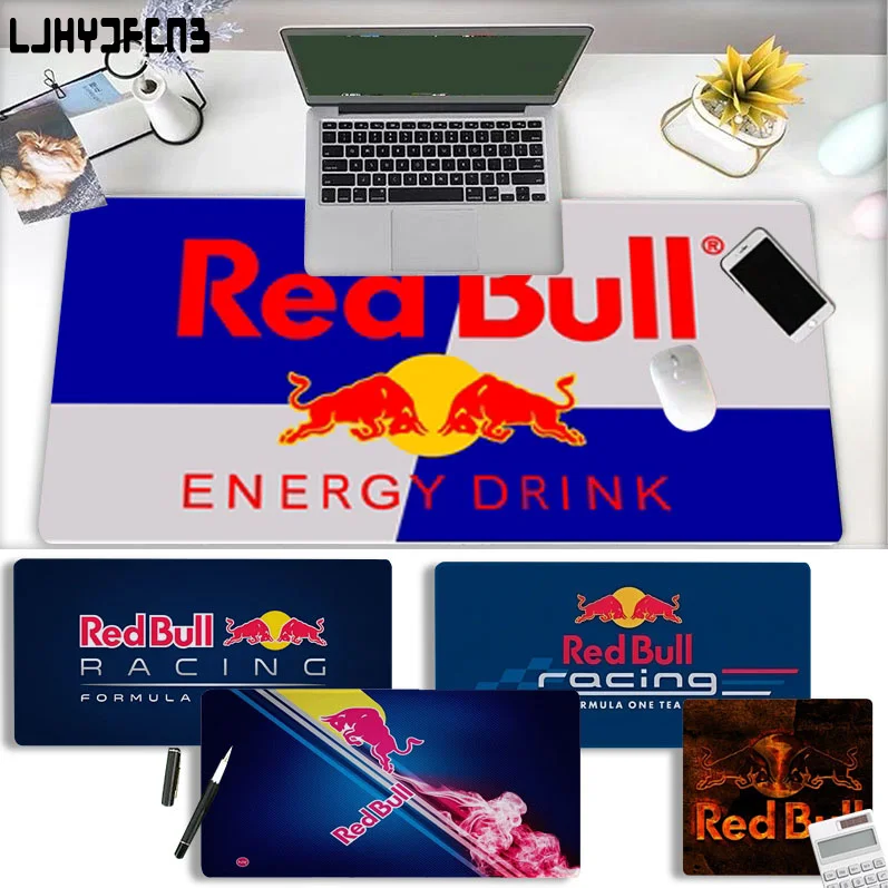 

Red- Bulles New Arrivals Gaming Player Desk Laptop Rubber Mouse Mat Size For Keyboards Mat Mousepad For Boyfriend Gift