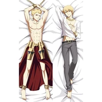 50x180cm anime fatestay night dakimakura game fatezero gilgamesh hugging body pillowcase male throw bedding pillow cover case