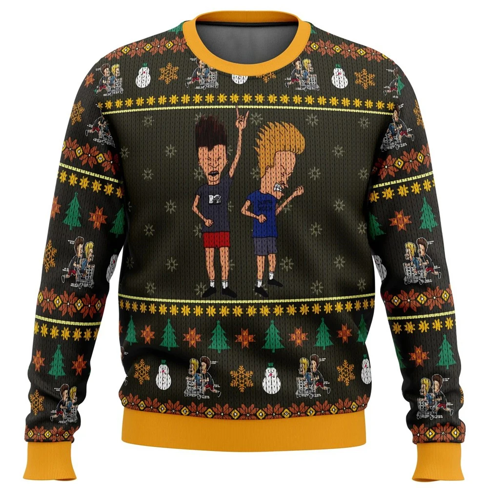 Рисунок 2 - Мужской Рождественский свитер Beavis с пуговицами
