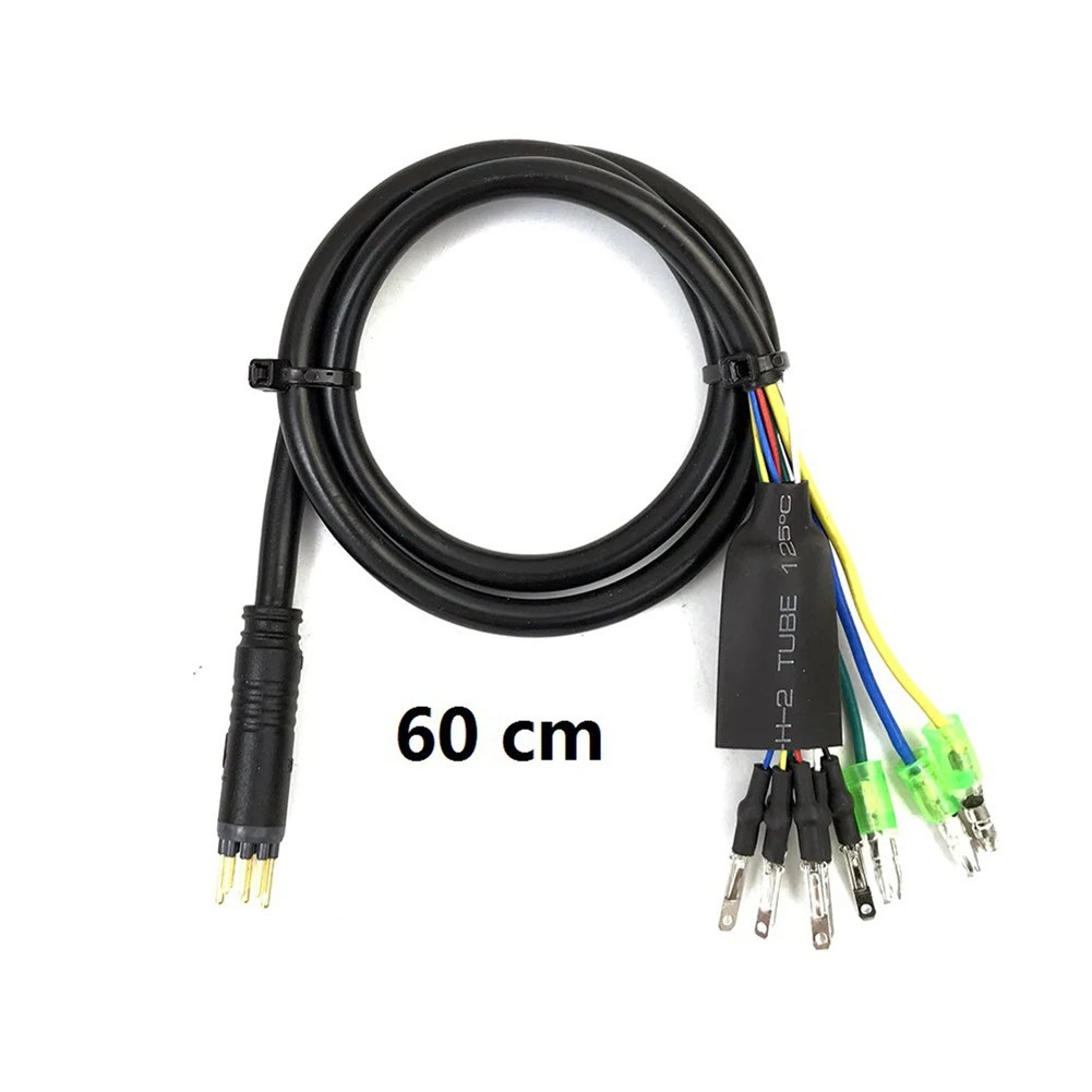 

60/130/160CM Ebike Motor Cable With Hall Connector 9pins Motor Converter For Change Bike To E-bike Parts