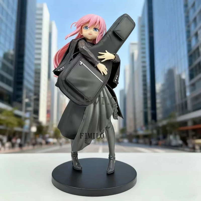 Фото Аниме Bocchi The Rock Фигурки стоячи Kita Ikuyo Gotoh Hitori Guitar Dolls Рисунок Коллекция ПВХ Модели Подарки на день рождения №5