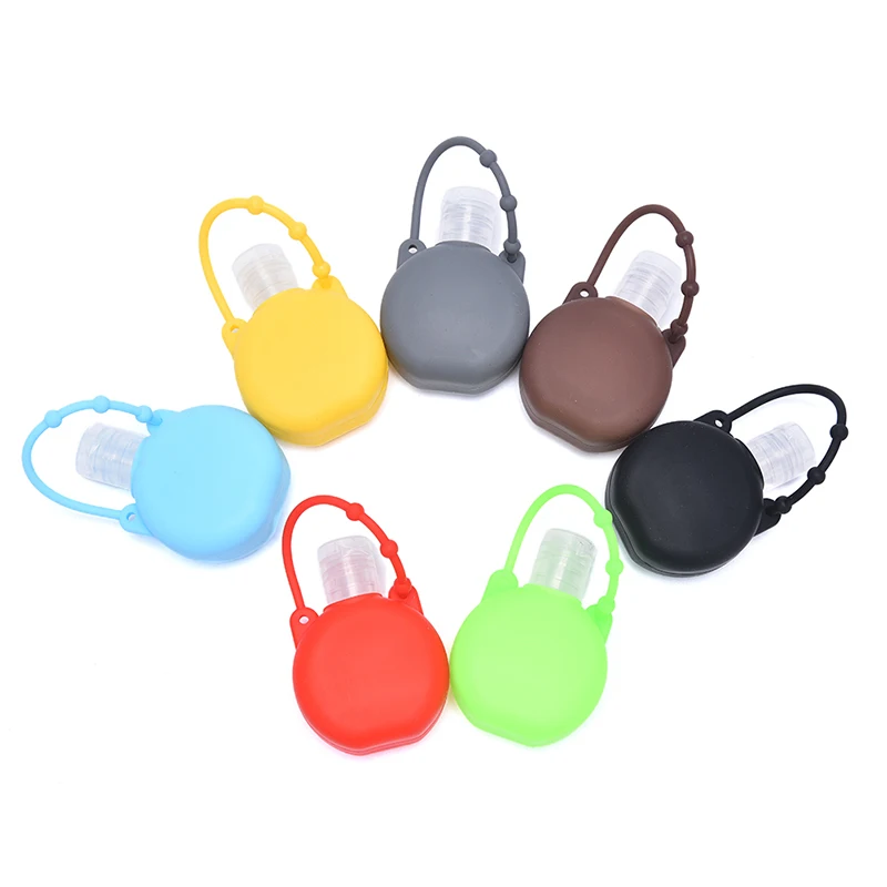 

New 1pc Plastic Portable Refillable Hook Empty Silicone Squeeze Bottle with Bottle Travel Bottle Mini Refillable Bottle