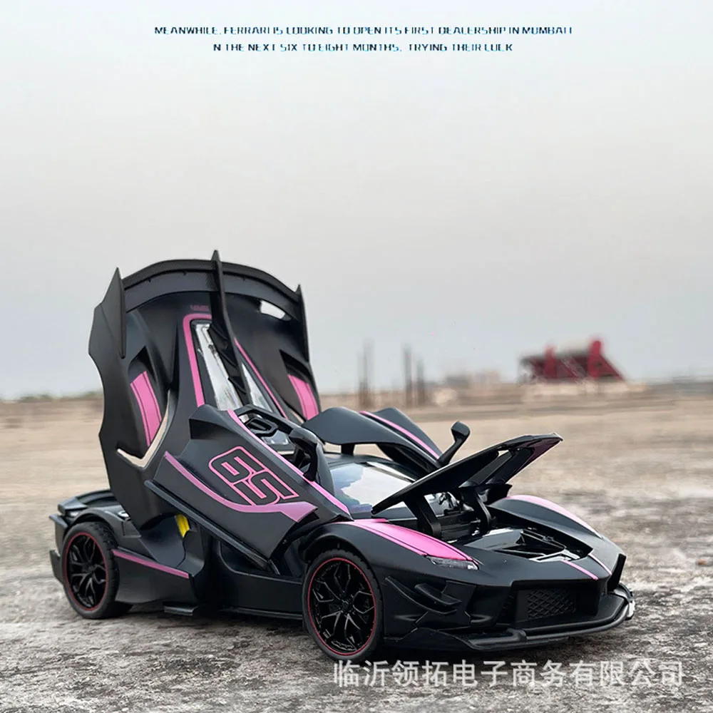 Модель автомобиля масштаб 1:24 для Faraday FXXK сплав Материал имитация спортивного
