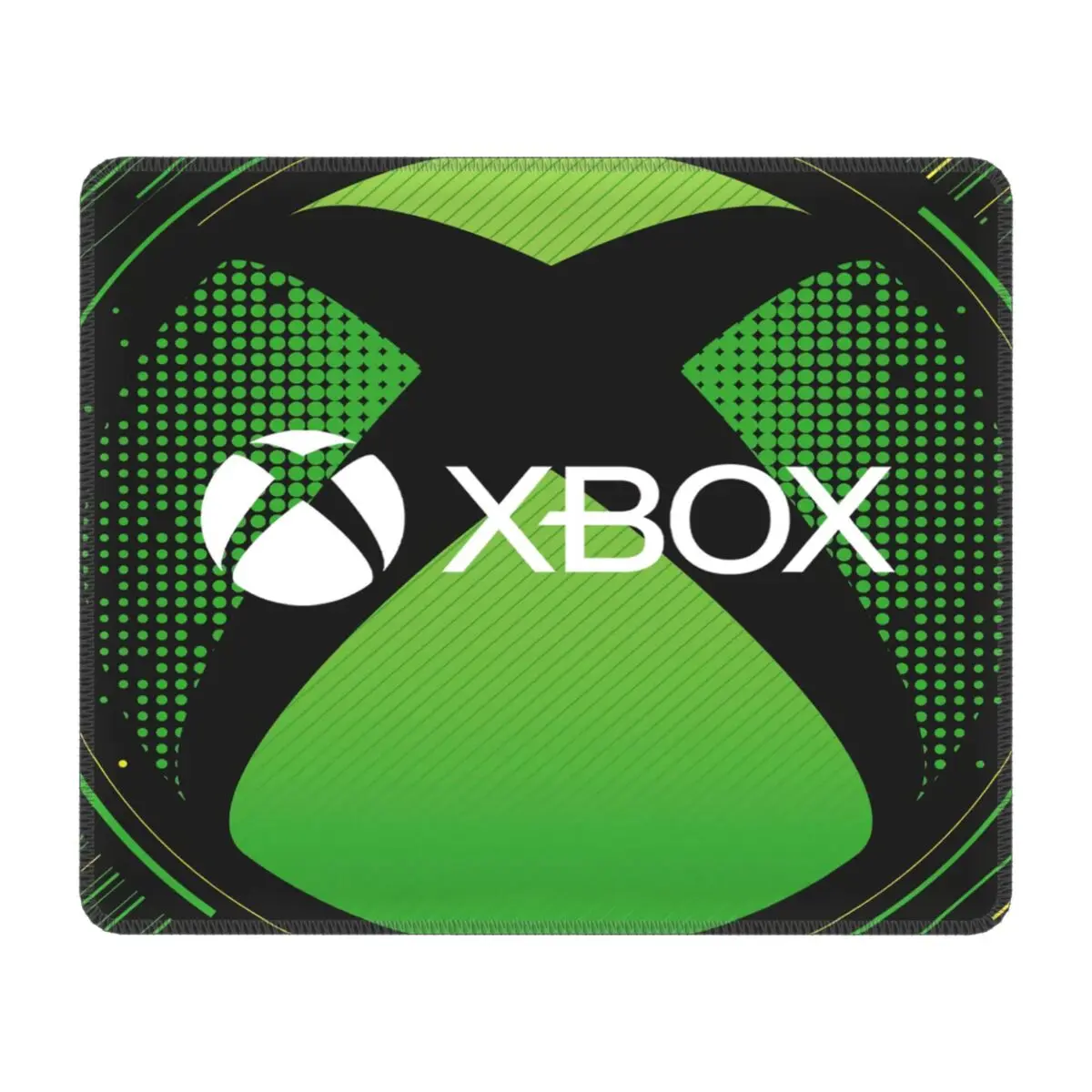 

Винтажный коврик для мыши Xbox 2423 с фиксирующим краем, водонепроницаемый игровой коврик для мыши, Нескользящий Резиновый базовый Коврик для в...