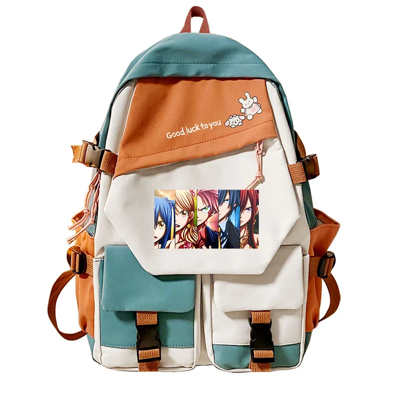 Детский рюкзак Fairy Tail повседневная сумка уличная дорожная с принтом аниме