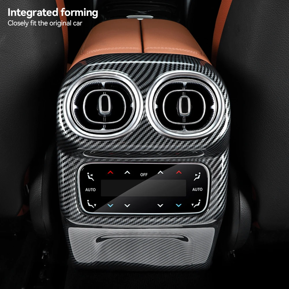 1 шт. ABS углеродный для Mercedes Benz Glc300l 2023 автомобильные аксессуары задний