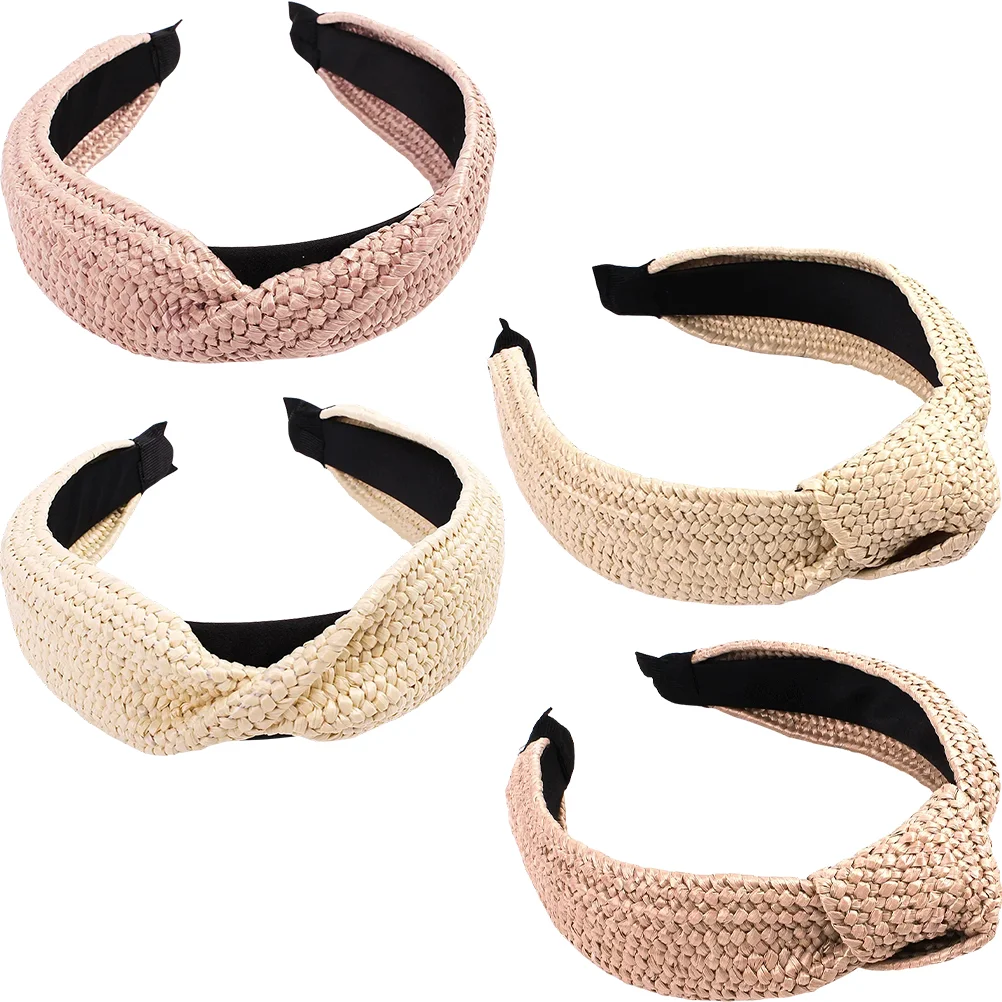 4pcs Beach Headband Knot Headbands Beach Accessories Knot Headband Knotted Headband For Women Womens Headbands Knotted