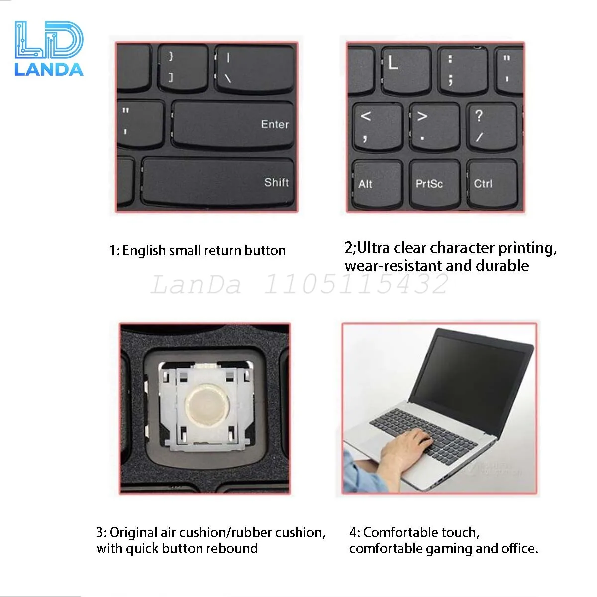 Фото Клавиатура США для ноутбука Toshiba Portege R935 R700 R705 R730 R830 R835 R735 R930 №3