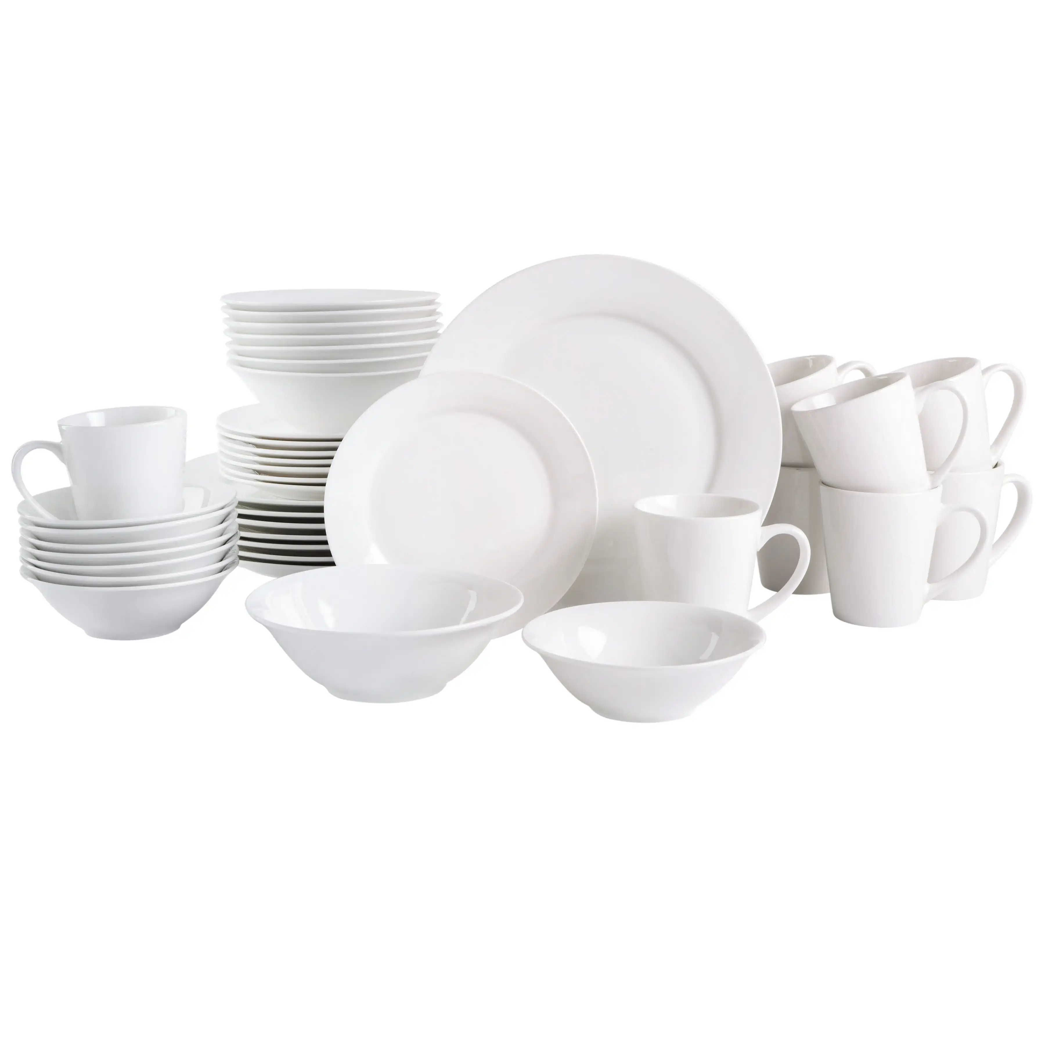 

Everyday Round 40-Piece Expanded Dinnerware Set