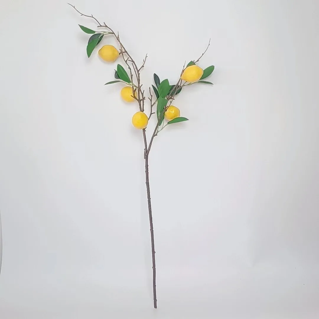 

Искусственные ветки лимона для декора